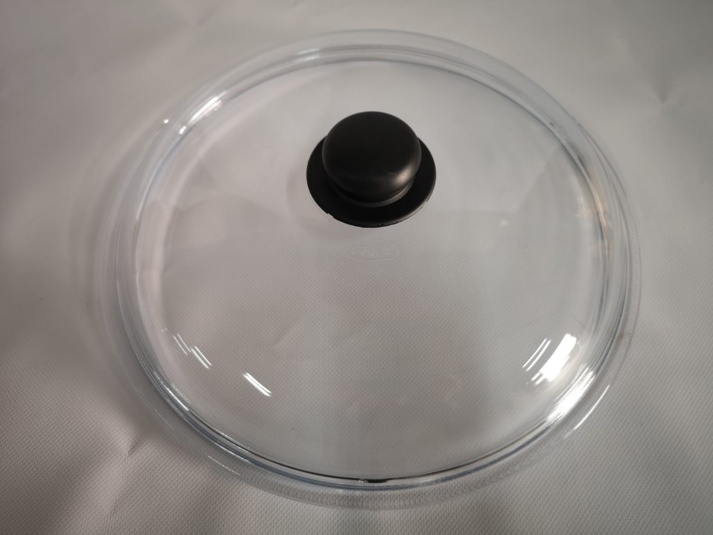 Coperchio per Pentole e Padelle in Vetro Pirex con Pomello 12 cm