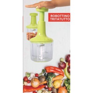 "ROBOTTINO" TRITATUTTO PUSH&TWIST GRANDE e PICCOLO