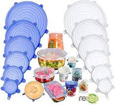 coperchi in silicone (kit 6 pezzi)
