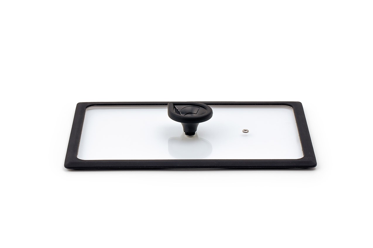 Coperchio Vetro Temperato Rettangolare 25x35 - immagine 2